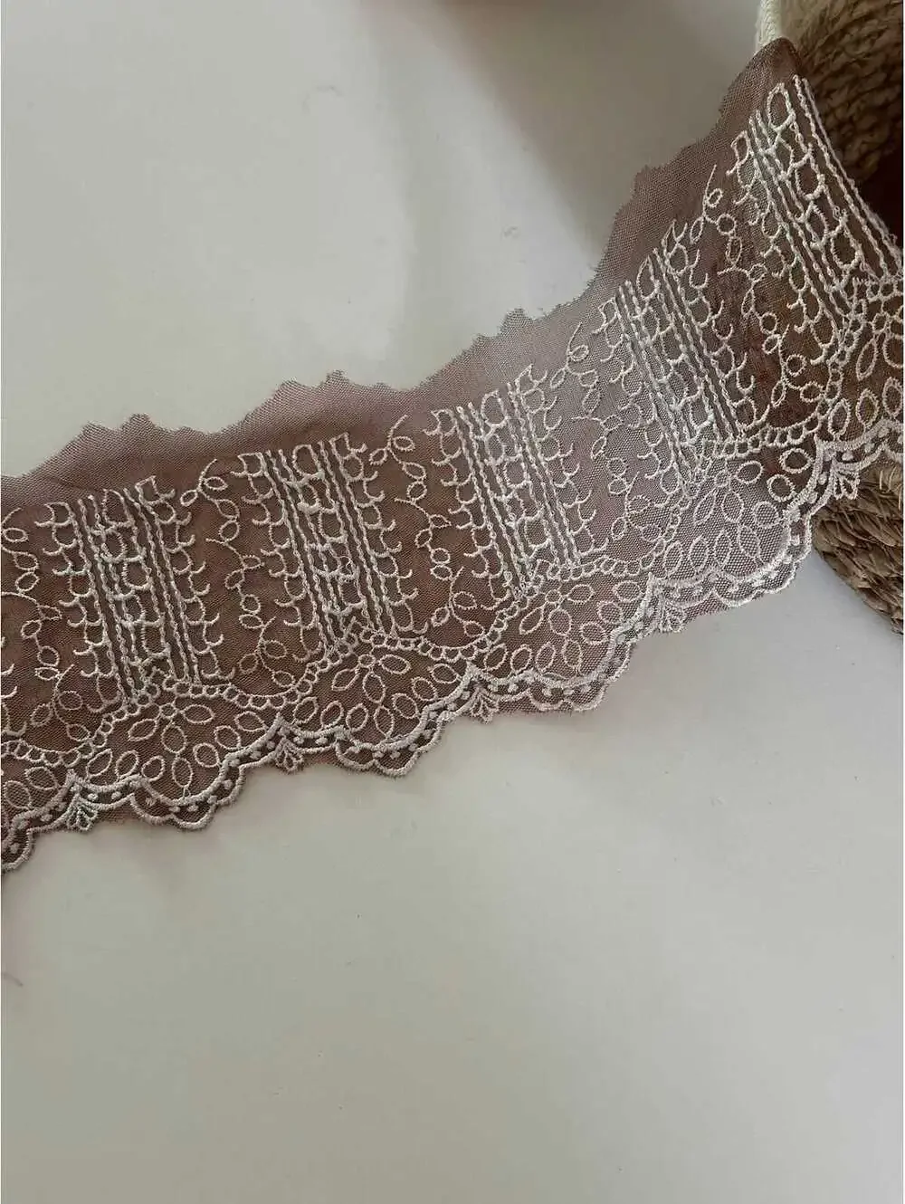10yds Texas Chrisom Lace - TX Local Stock ready to ship. Retail & Wholesale